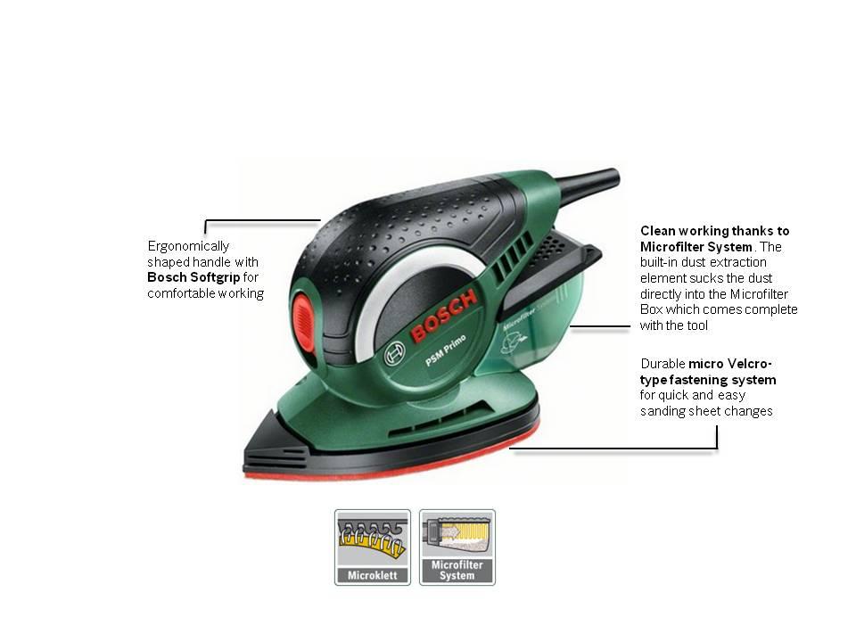 Bosch PSM Primo MultiSander Amazon.co.uk DIY & Tools