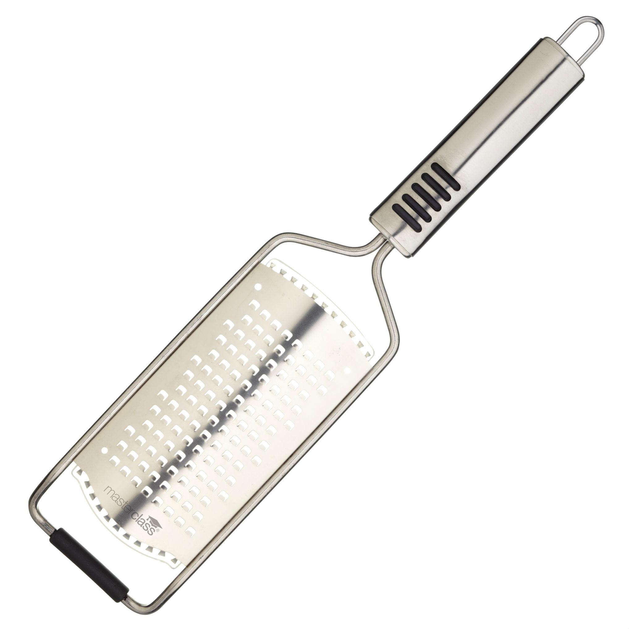 MasterClass Flat Medium Cheese Grater with Handle, 31 cm (12") Amazon