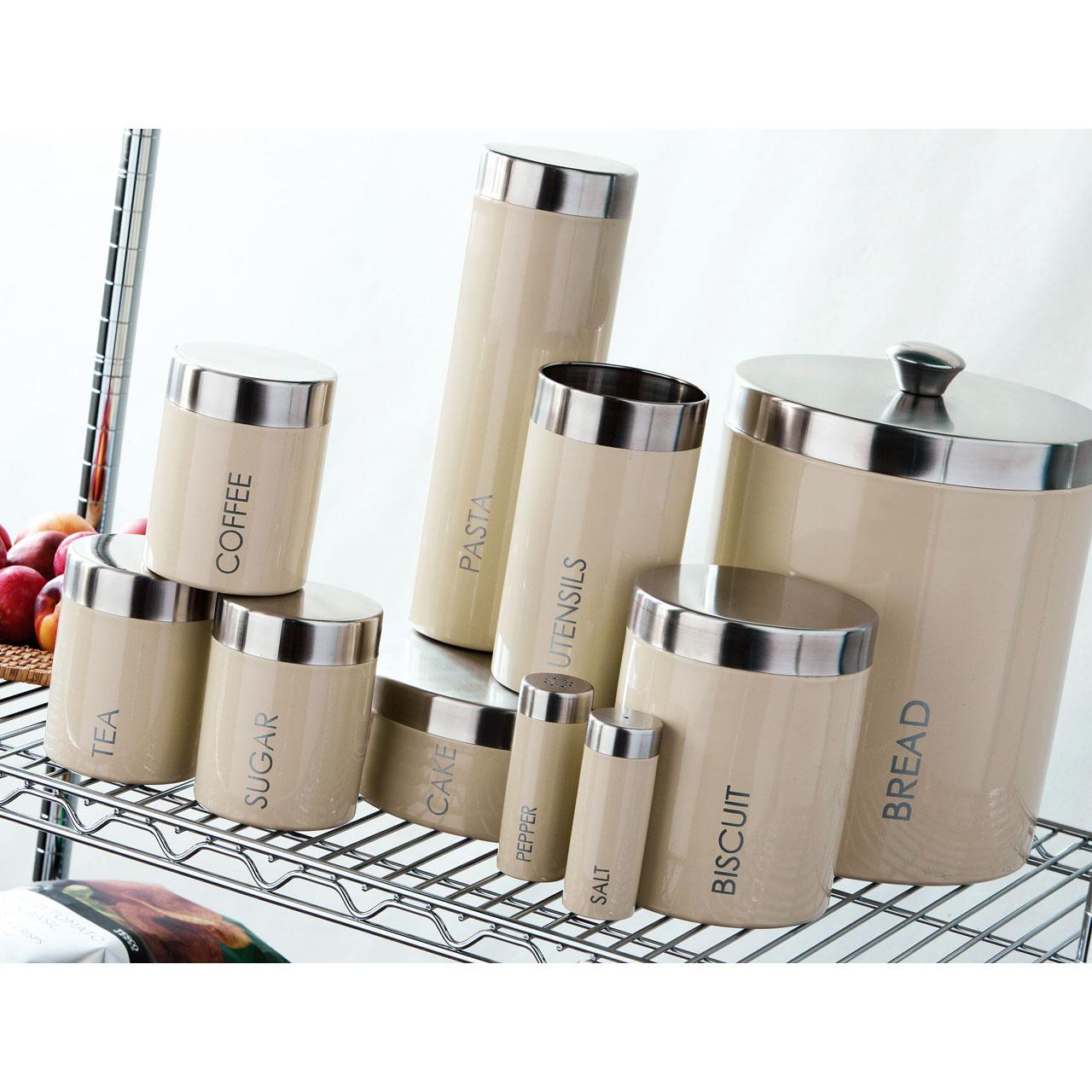 Premier Housewares Liberty Tea, Coffee and Sugar Canisters Set of 3