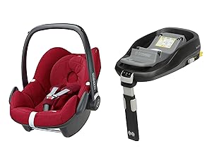 red light on isofix base