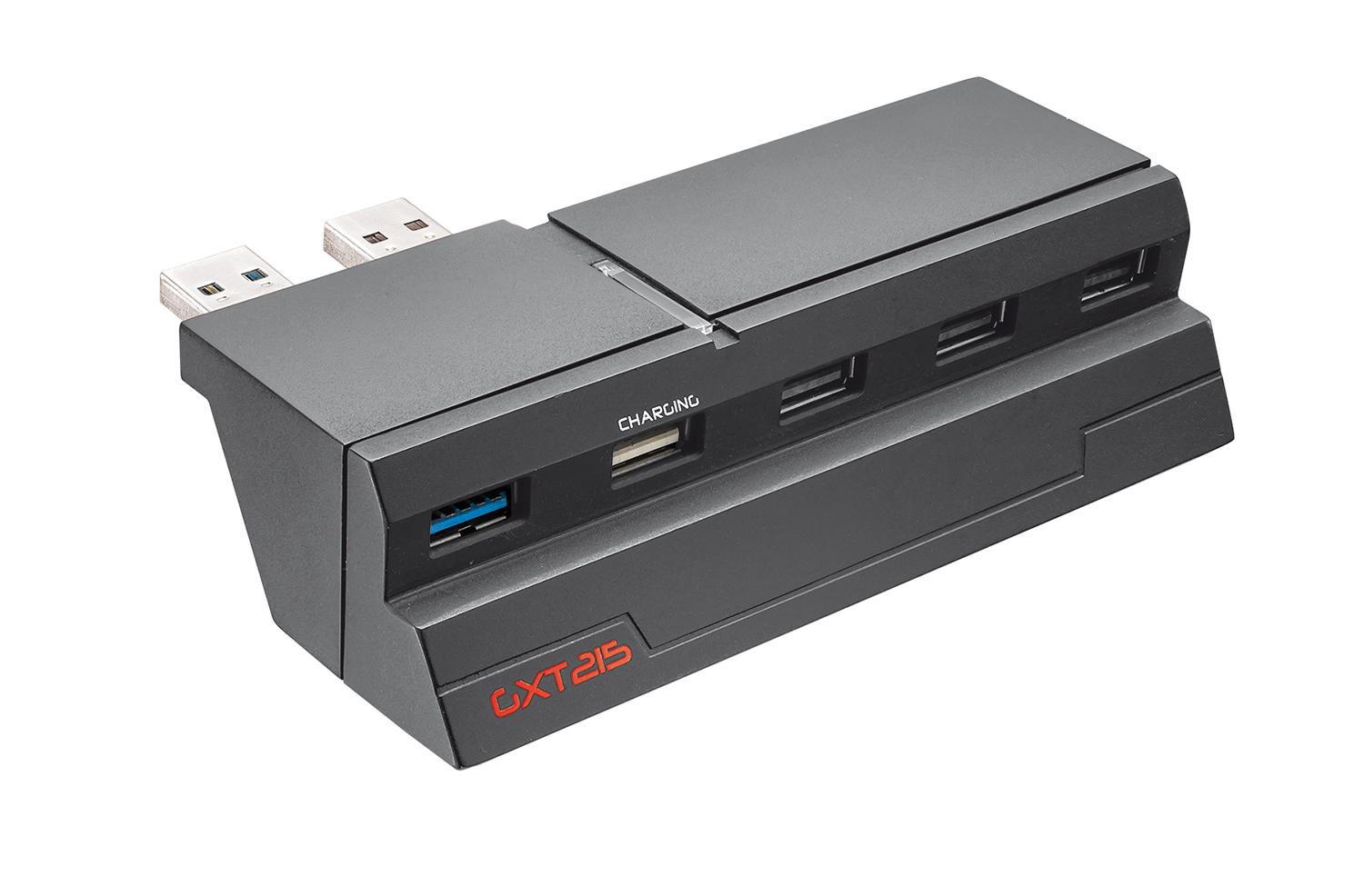 Trust GXT 215 Playstation 4 (PS4) USB Hub with 5 Extra Ports: Amazon.co ...