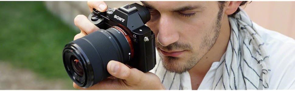 Sony, ICLE-7, full frame interchangeable lens camera, 24.3mp, 3 inch LCD, nfc, bionz x, a7