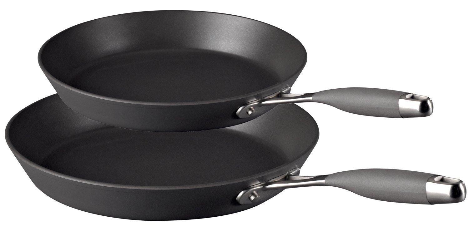 Raymond Blanc Hard Anodised Frying Pan Black Amazon.co.uk Kitchen