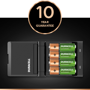 Duracell Hi-Speed NiMH 4 Slot Battery Charger For AA/AAA Rechargeable Batteries | BIG W