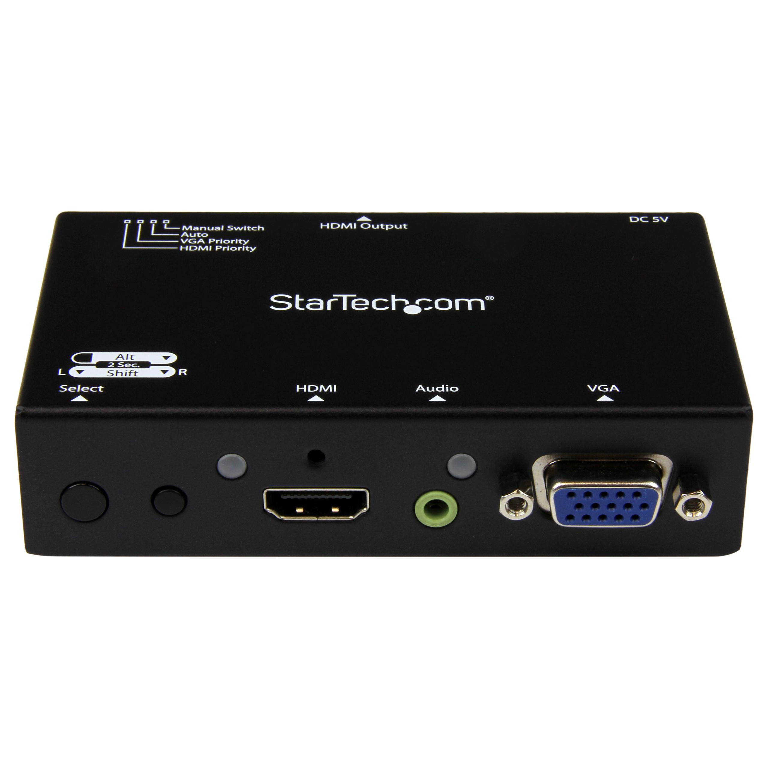2x1 HDMI+VGA to HDMI Converter Switch w Amazon.co.uk