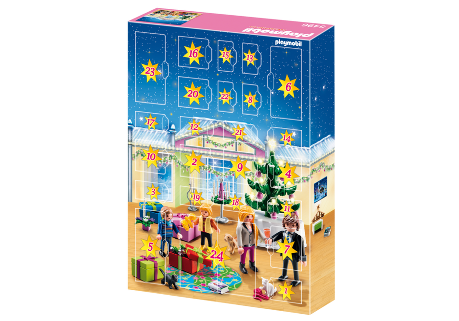 Playmobil 5496 Advent Calendar Christmas Room with Tree Amazon.co.uk