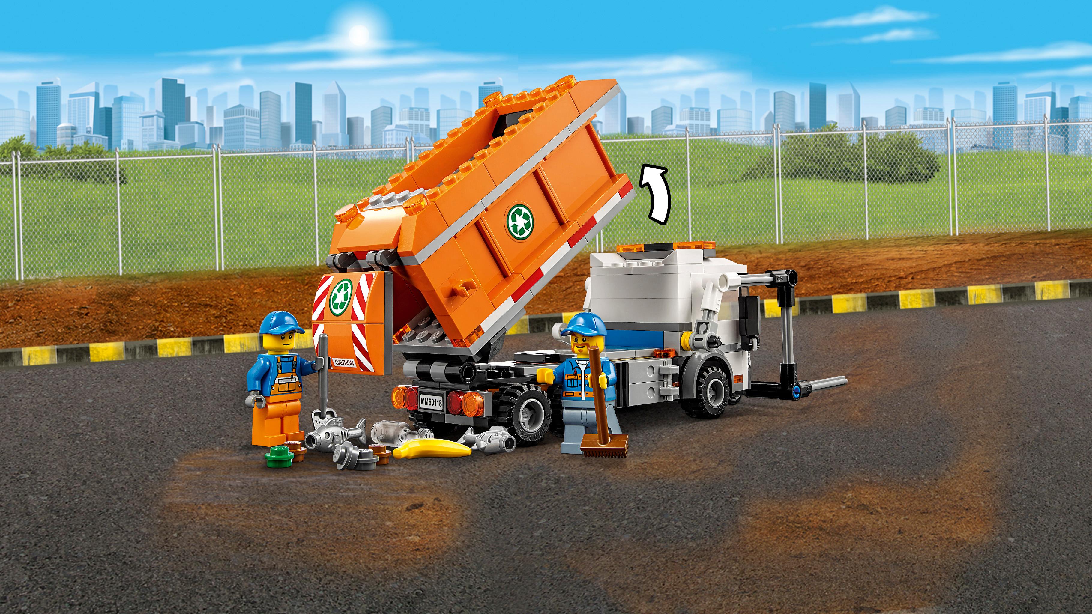 LEGO City Great Vehicles 60118 Garbage Truck Playset: LEGO: Amazon.co ...