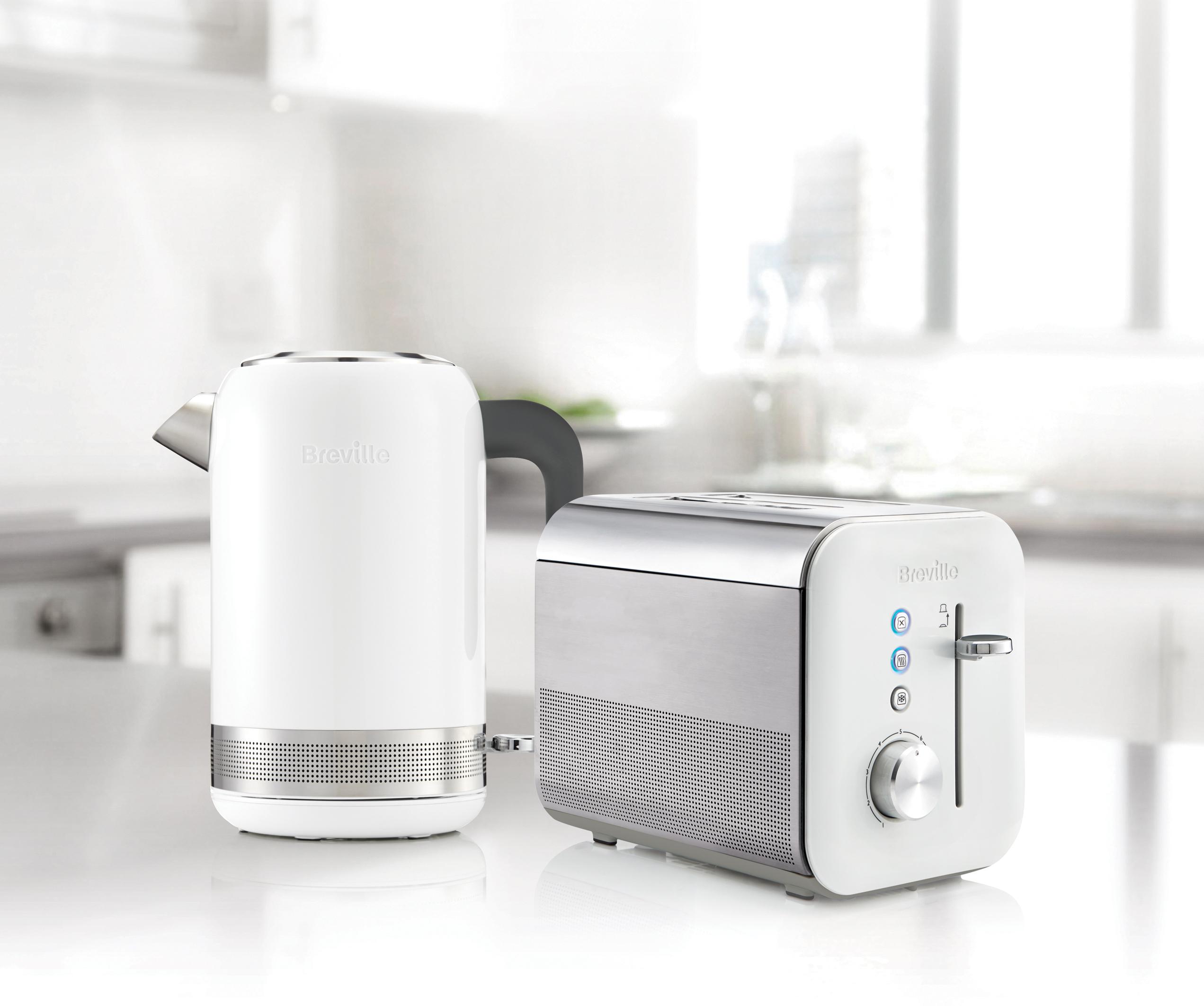 Breville VTT686 2 Slice High Gloss Toaster, White Amazon.co.uk