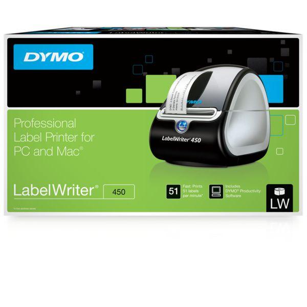 Dymo LabelWriter 450 Label Maker, UK Version (3 Pin Plug),S0838810