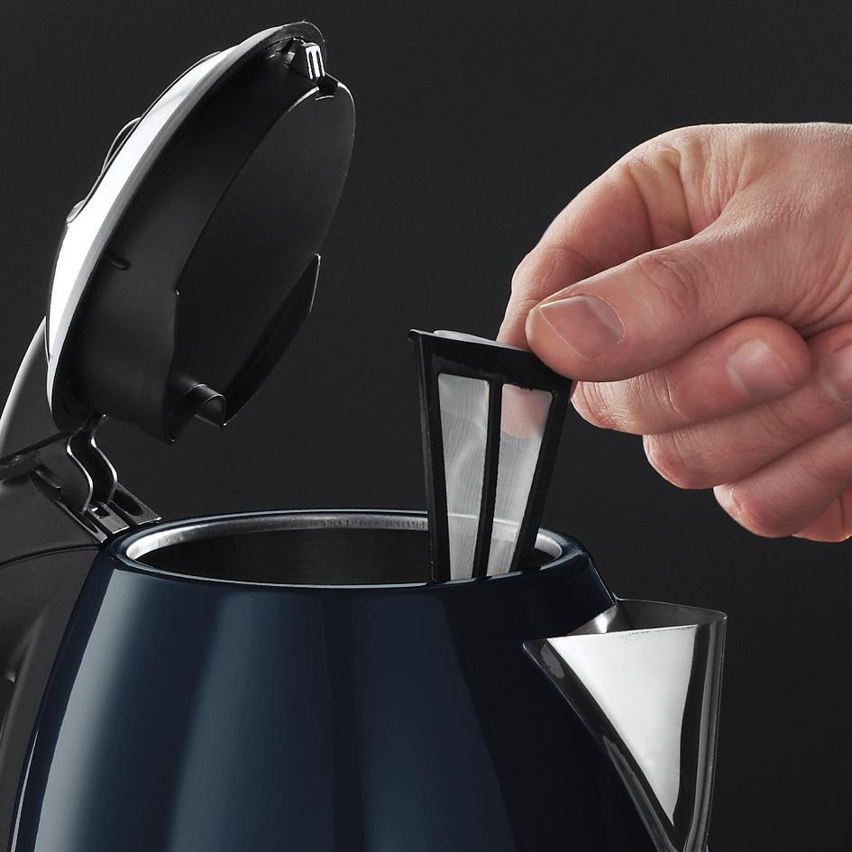 Russell Hobbs Colour Kettle 18947, 1.7 L, 3000 W Royal Blue Amazon