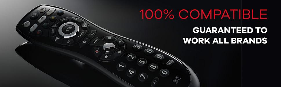One For All URC 6430 3-In-1 Simple Universal Remote Control: Amazon.co ...