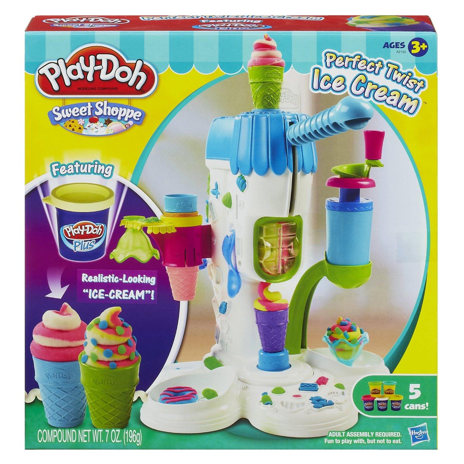 Playdoh Sweet Shoppe Perfect Twist Ice Cream Amazon.co.uk Toys & Games