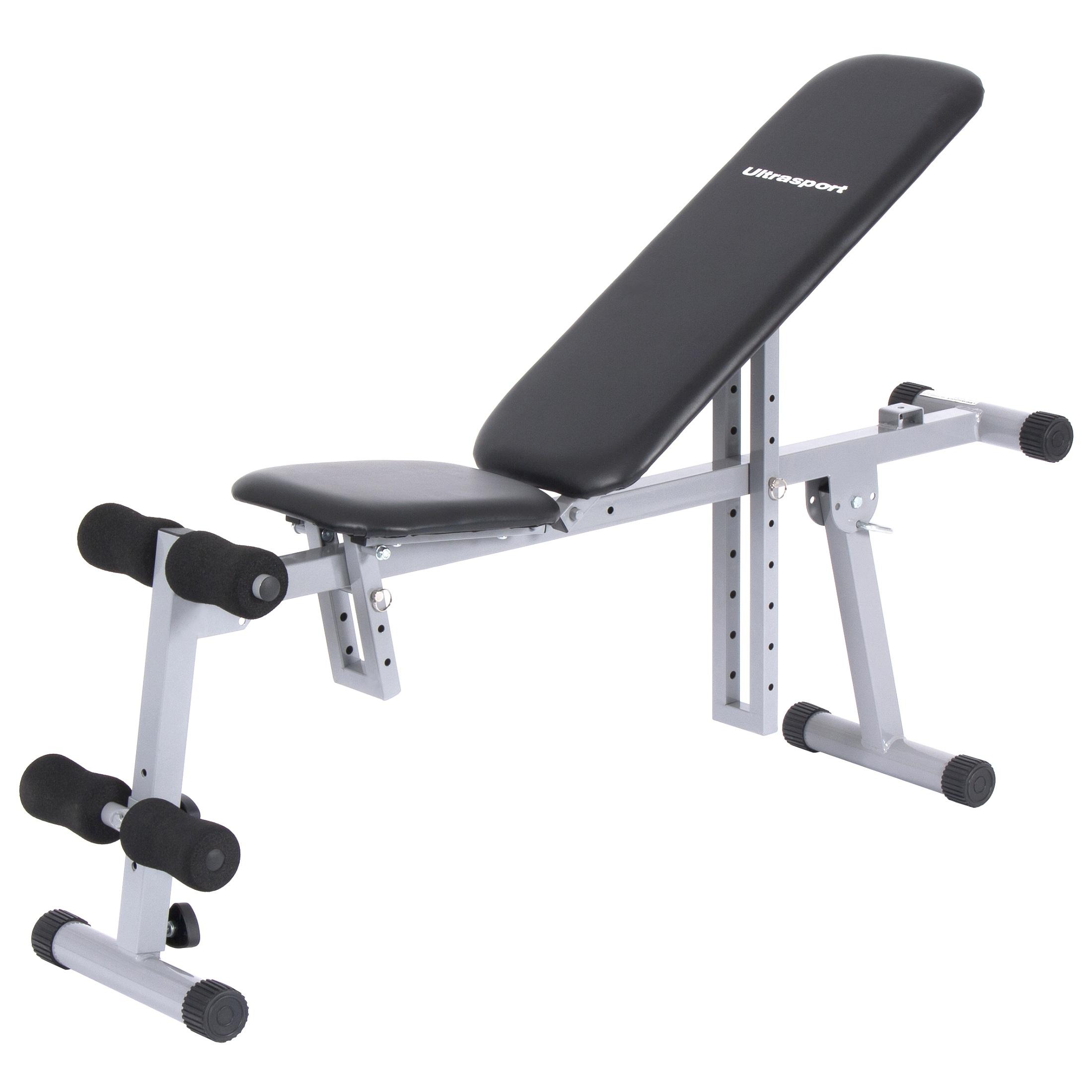 Ultrasport AllinOne Weight Bench, Adjustable Workout Bench, Max. User