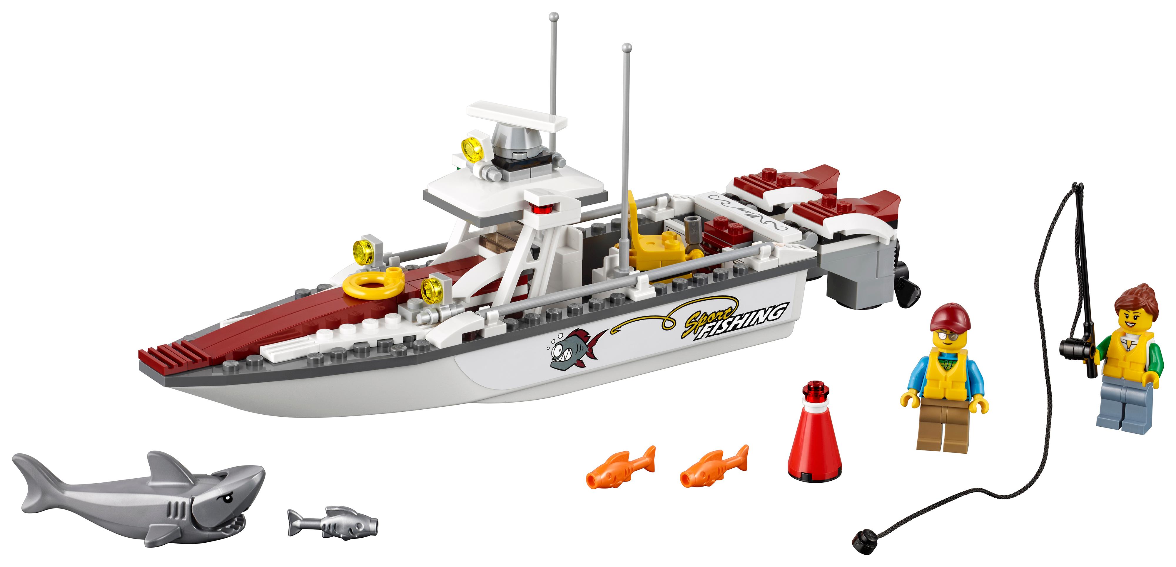 lego 60147 city fishing boat: lego: amazon.co.uk: toys & games
