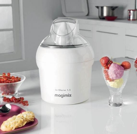 Magimix Le Glacier 1.5 Ltr Ice Cream Maker (White) Amazon.co.uk Kitchen & Home