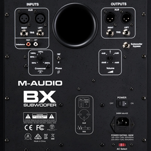 M-Audio BX Subwoofer Premium Active 10 inch Studio Monitor Subwoofer Extension: Amazon.co.uk 