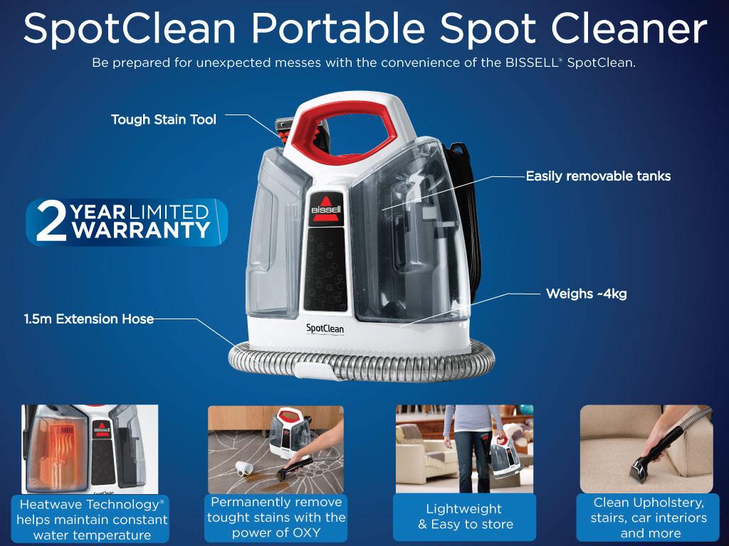 BISSELL SpotClean Portable Spot Cleaner Amazon.co.uk Kitchen & Home