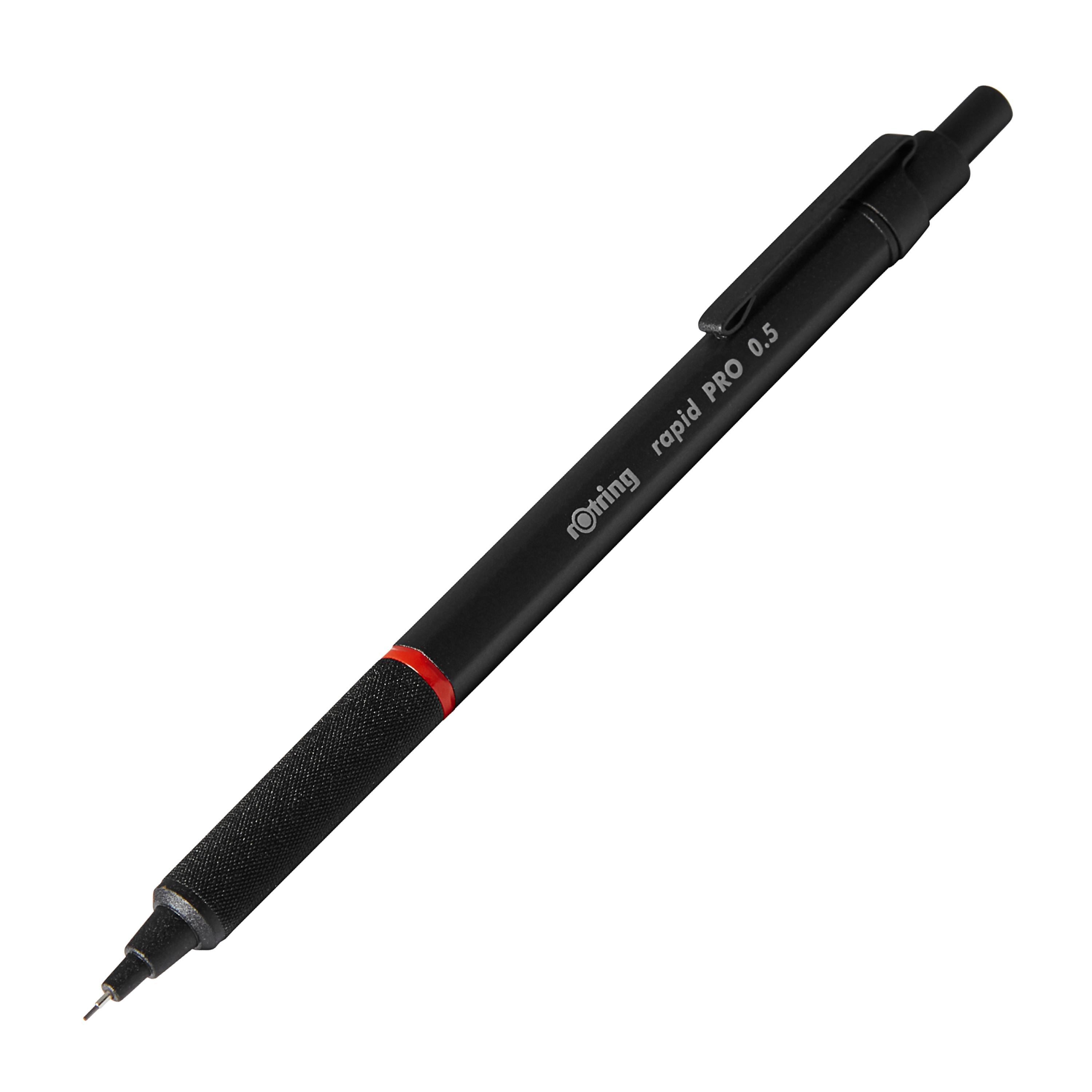 Rotring 1904258 Rapid PRO Mechanical Pencil, 0.5 mm Black Amazon.co