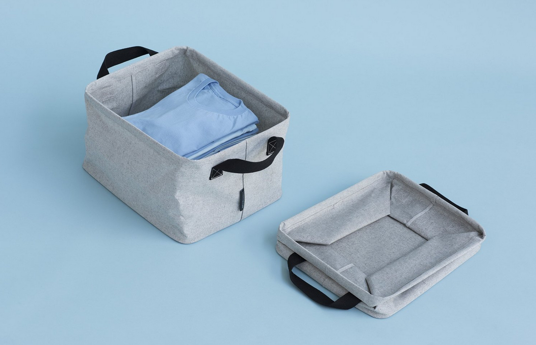 Brabantia Foldable Laundry Basket Grey Amazon.co.uk Kitchen & Home