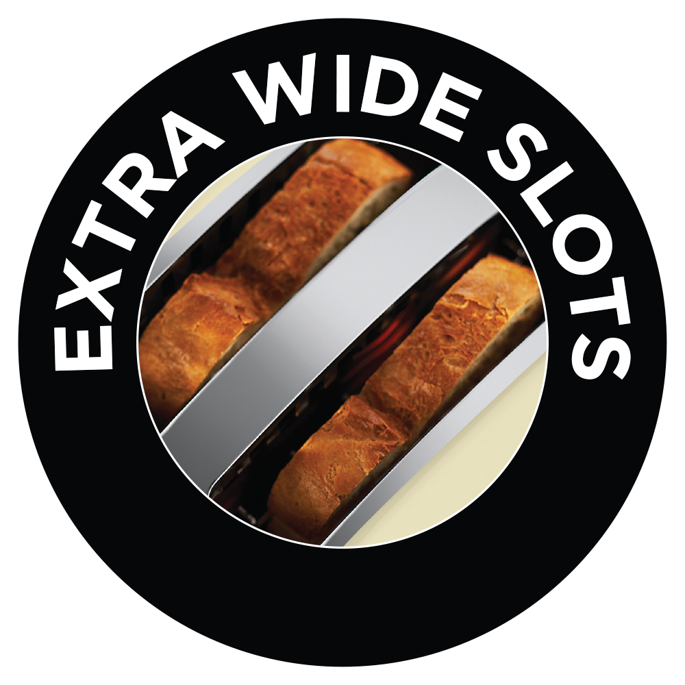 Russell Hobbs Colour Plus 2Slice Toaster 23334 Cream Amazon.co.uk