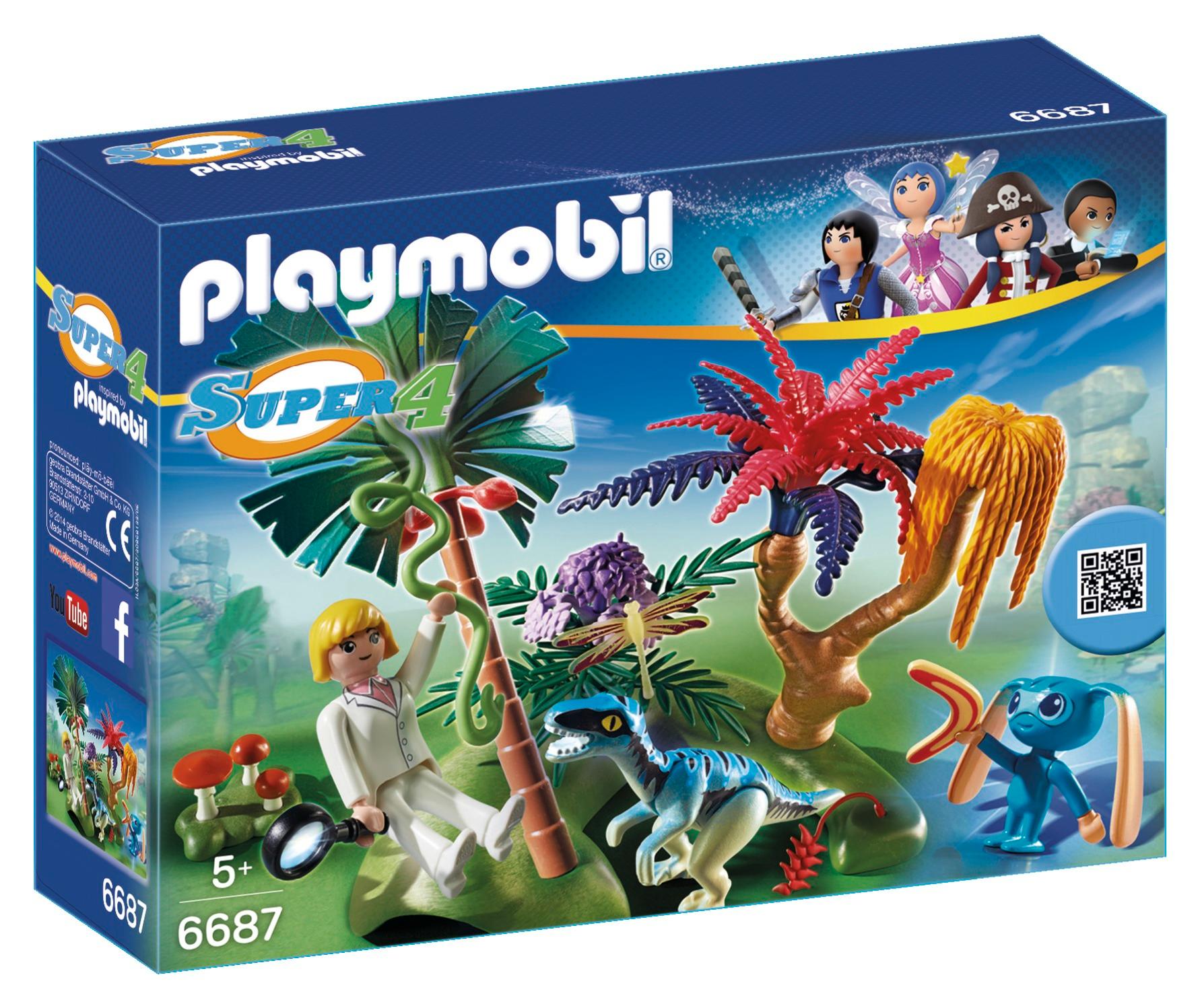 Playmobil Super 4 Enchanted Island Fairy Castle: Amazon.co.uk: Toys & Games