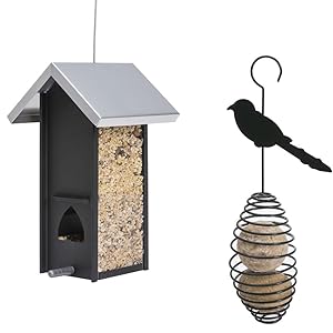 Perky Pet Deluxe Wild Bird Feeding Station With Two Bird Feeders