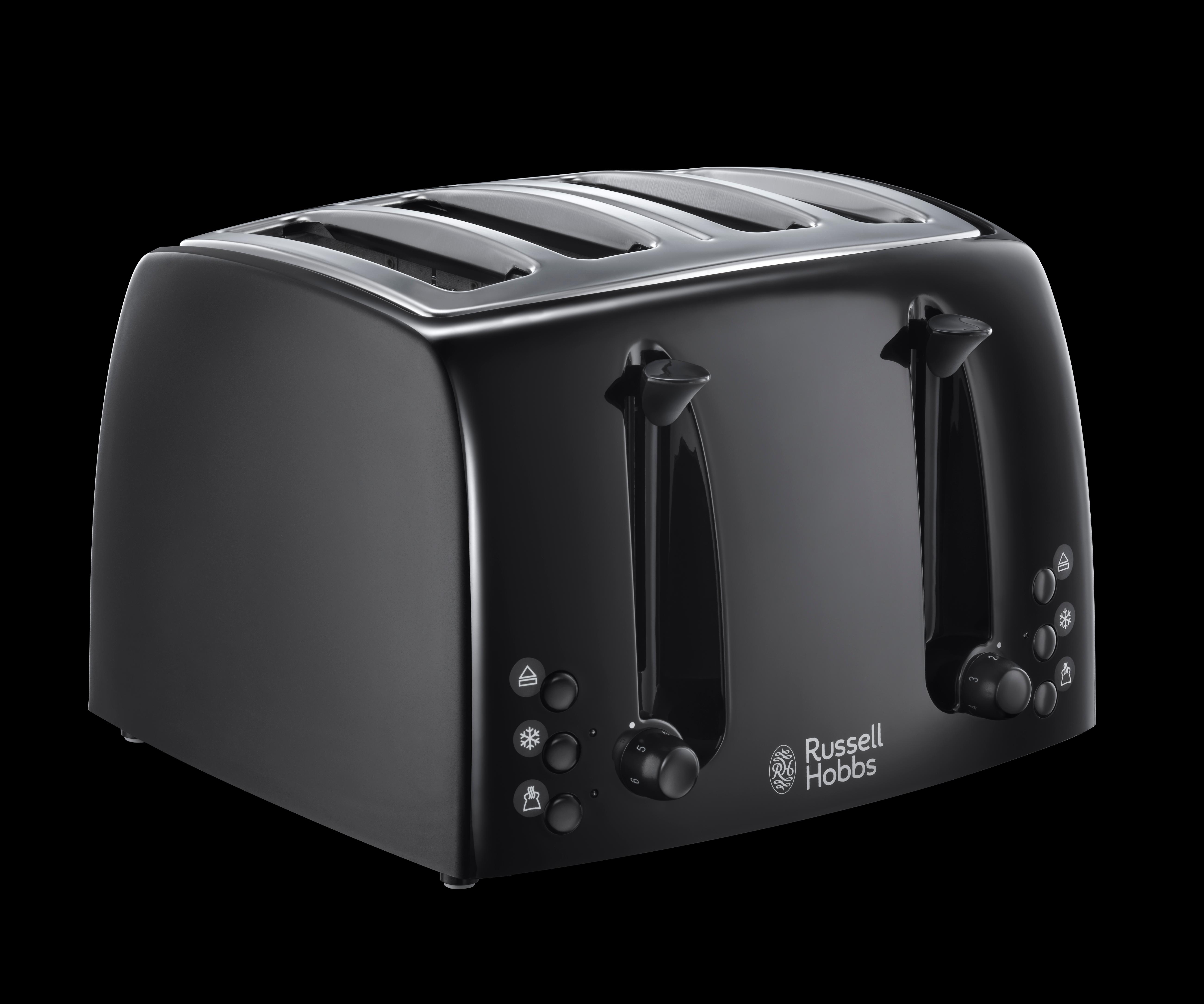 Russell Hobbs 21641 Textures 2Slice Toaster, 1000 W, Black Amazon.co