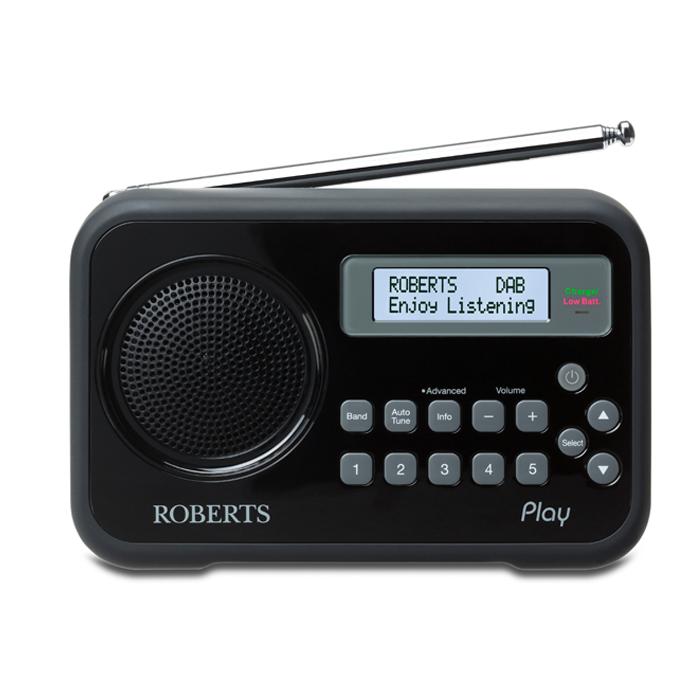 Roberts Radio Play DAB/DAB+/FM RDS Digital Radio with Built In Battery