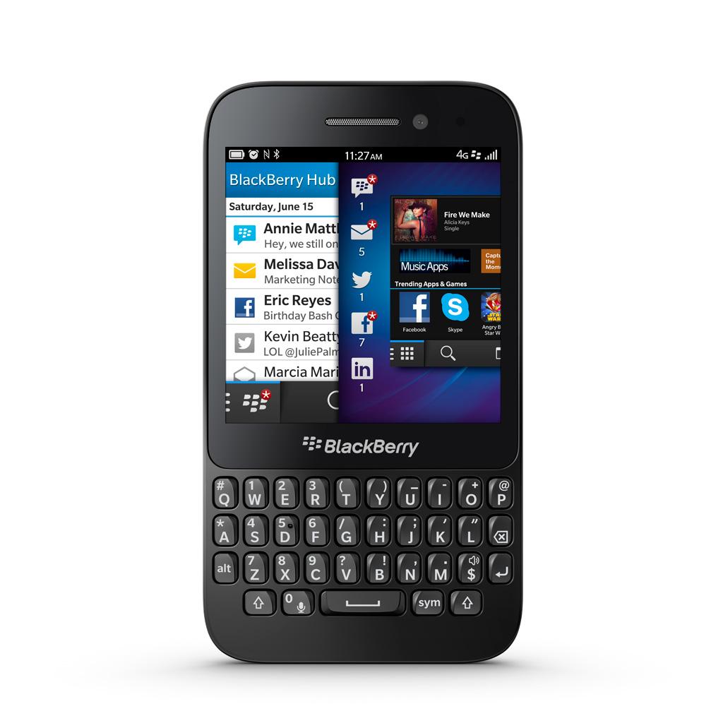 Blackberry Q5 8GB SIMFree Smartphone in Black Handset Only Amazon