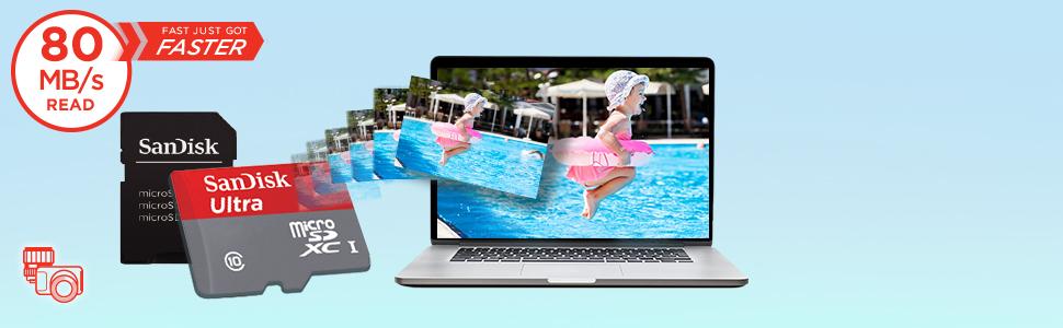 SanDisk Ultra 32 GB Imaging microSDHC Class 10 Memory Card