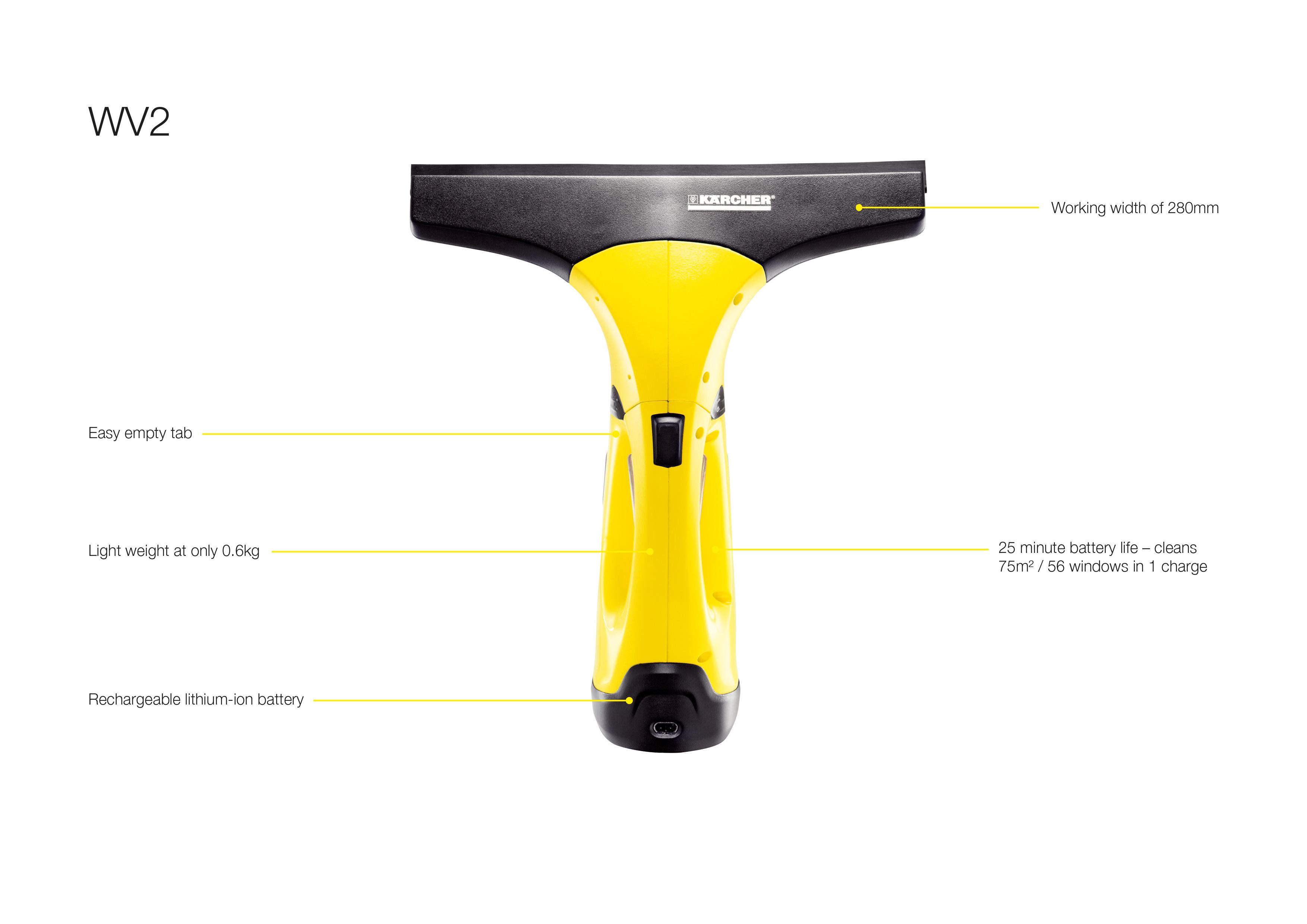 Kärcher WV2 Window Vac Amazon.co.uk DIY & Tools