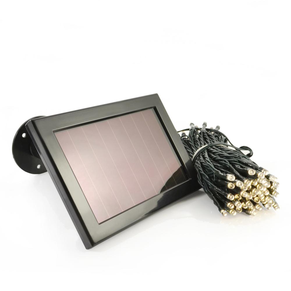 Blingstring Outdoor Solar Fairy Lights Warm White 100 LEDs Amazon.co