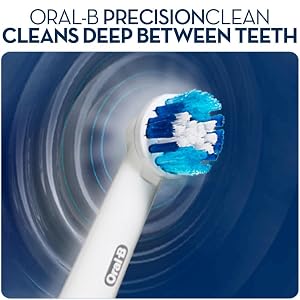 Braun Oral-B EB20-8 Precision Clean Replacement Rechargeable Toothbrush Heads