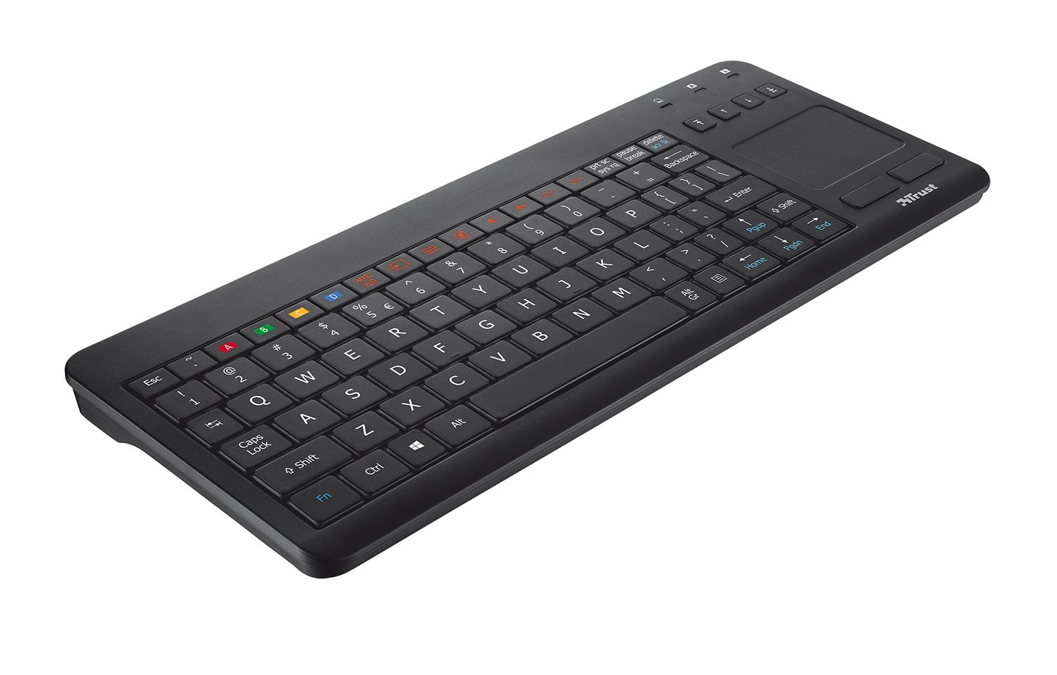 Trust Sento Wireless Keyboard with Touchpad for All Samsung TVs UK