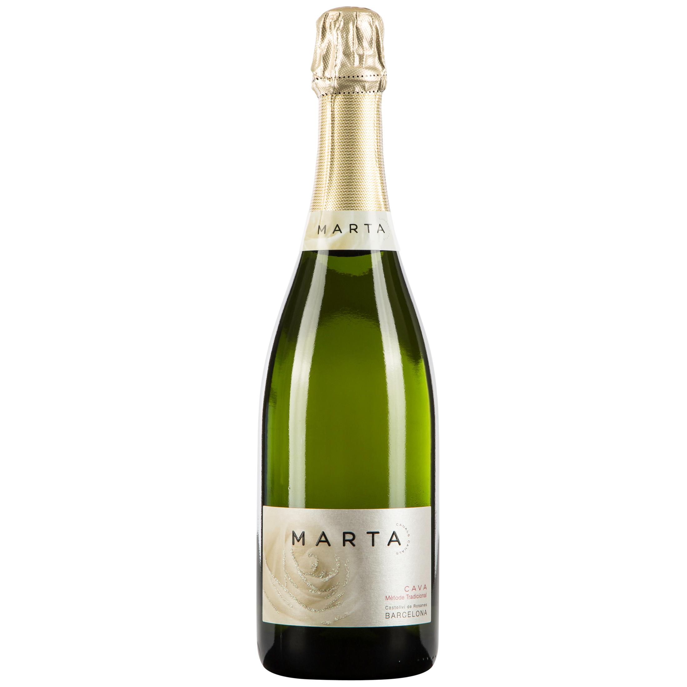 Sander's Selection Marta Canals Semi Sec Spanish Cava Sparkling Wine 0.