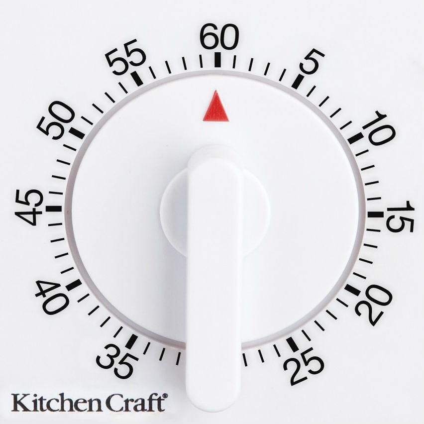 KitchenCraft WindUp Mechanical 1Hour Kitchen Timer Amazon.co.uk