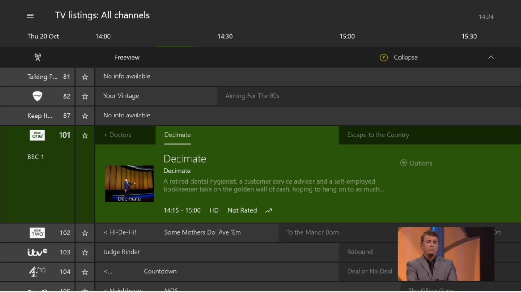 HAUPPAUGE Xbox One with Win10 Freeview HD USB Stick Black Amazon.co