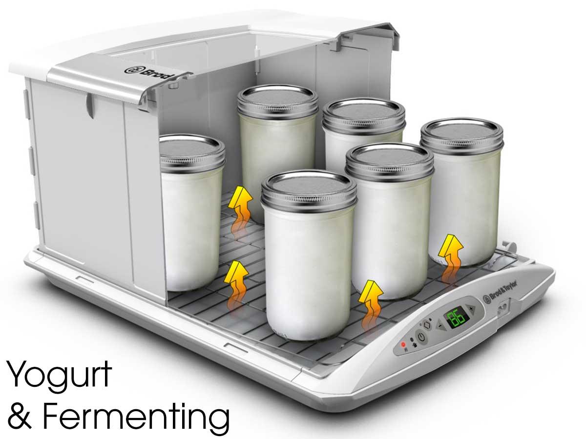 Folding Proofer & Slow Cooker, Yogurt Maker, Chocolate Melter, Bread