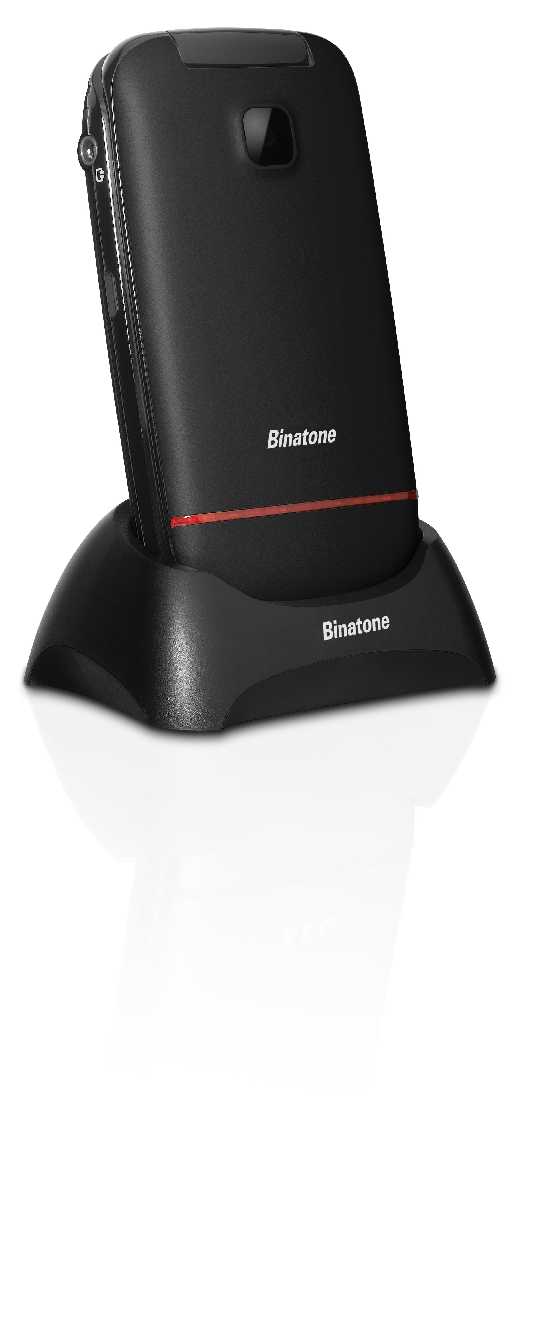 Binatone Big Button 110 - Telefono Fisso A Cavo Con Grandi Pulsanti, Montaggio A Parete, Compatibile Con Apparecchi Acustici (HAC), Spia Visiva Di Chiamata - Bianco
