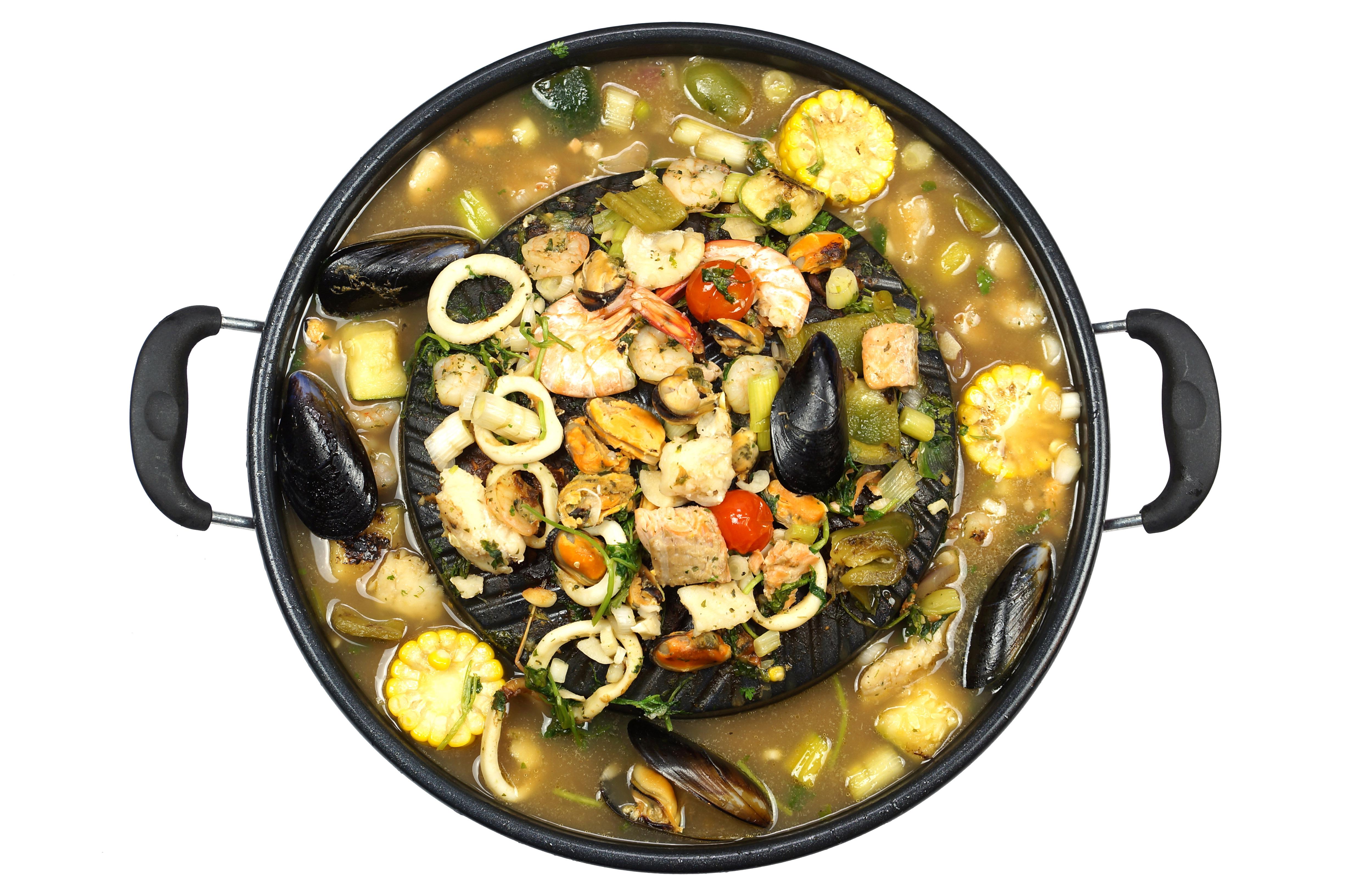 Nutrigrill Thai Style Table Top Electric BBQ Grill Hot Pot, 1200 W