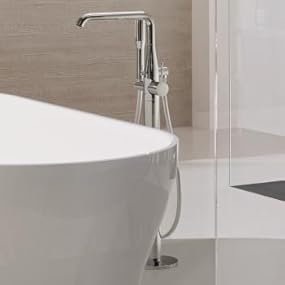 Grohe Essence Floor Mounted Single Lever Bath Tap Floor