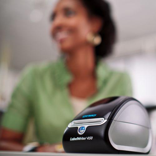 Dymo LabelWriter 450 Label Maker, UK Version (3 Pin Plug),S0838810