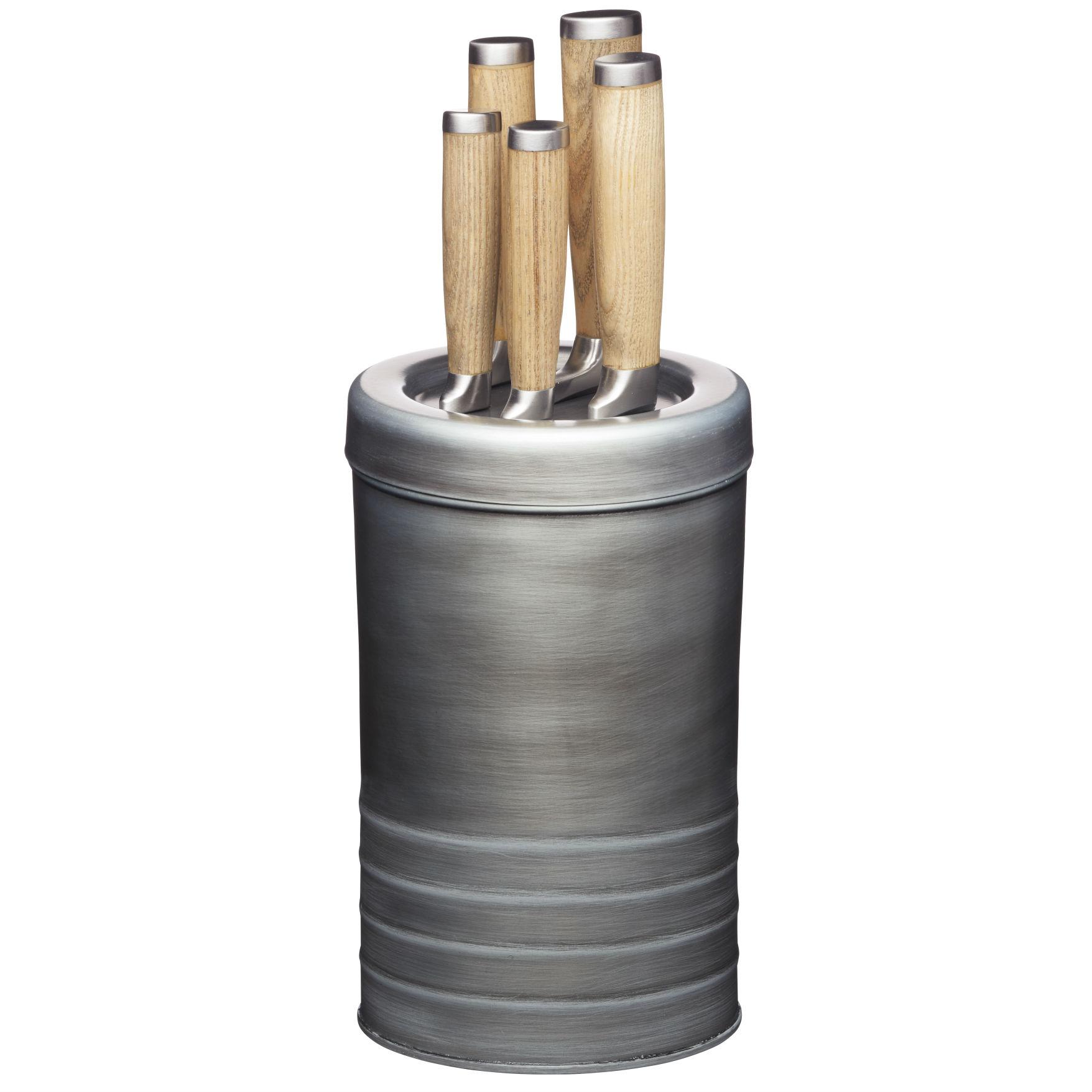 KitchenCraft Industrial Kitchen 5Piece Stainless Steel Knife Set and