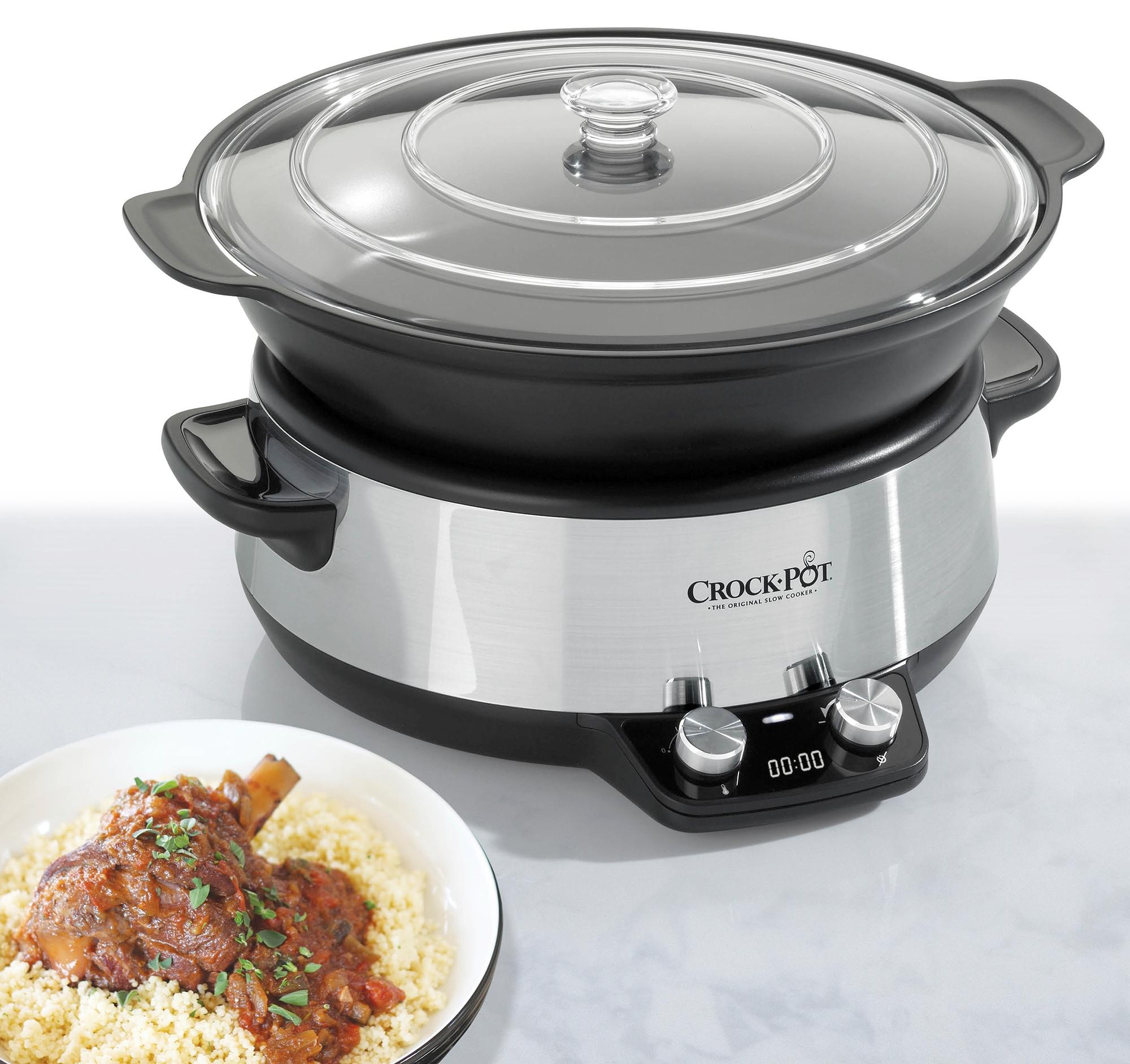 CrockPot Slow Cooker, 6 Litre Amazon.co.uk Kitchen & Home