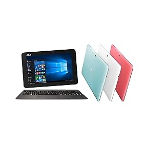 Asus T100h 10 1 Inch Convertible Notebook Intel Atom Z8500 1 44 Ghz Processor 2 Gb Ram 64 Gb Emmc Integrated Graphics Windows 10 White Amazon Co Uk Computers Accessories