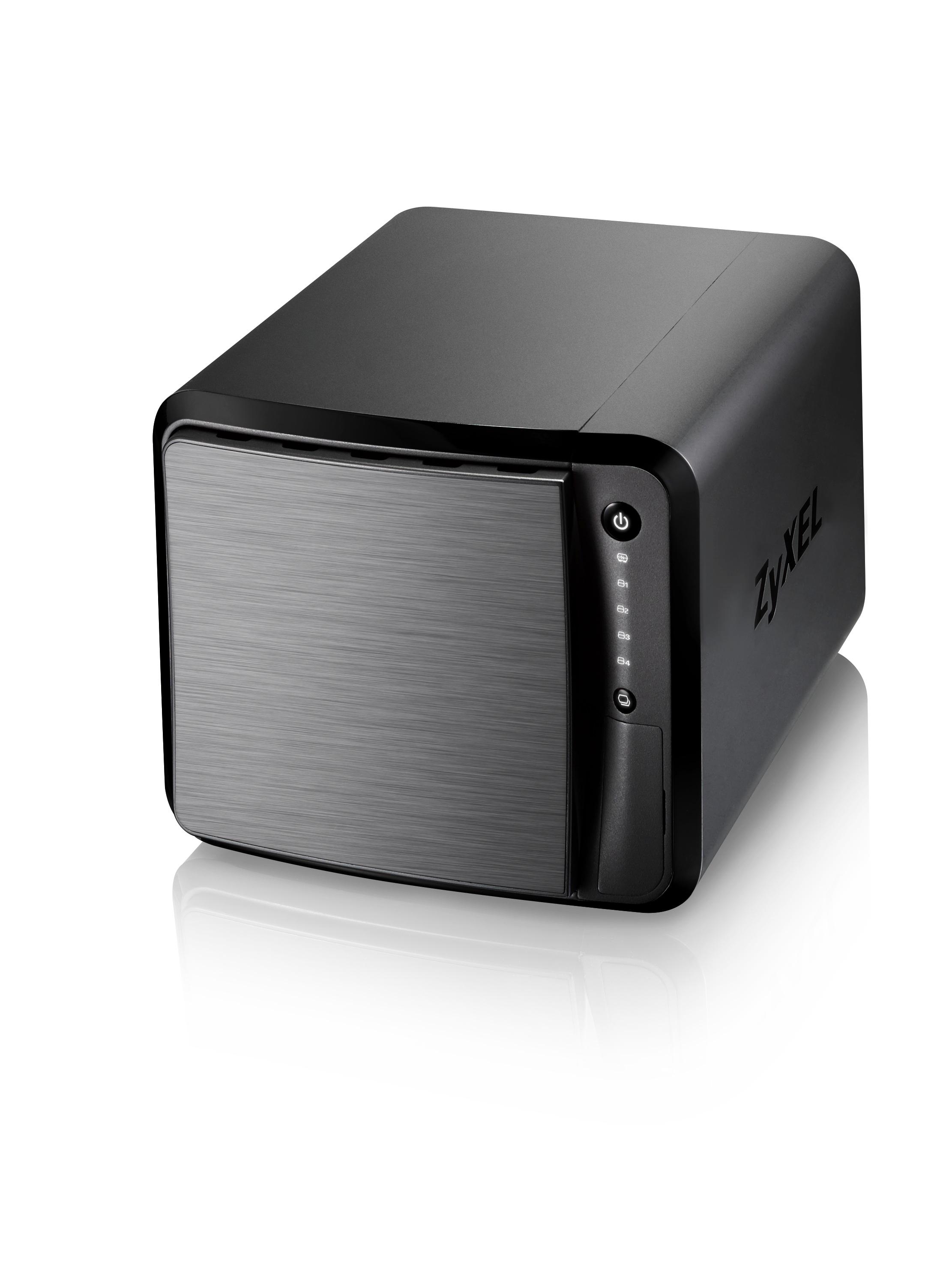 ZyXEL NAS540 4Bay Desktop Network Storage Power NAS Enclosure (1.2GHZ, Dual Core CPU) Amazon