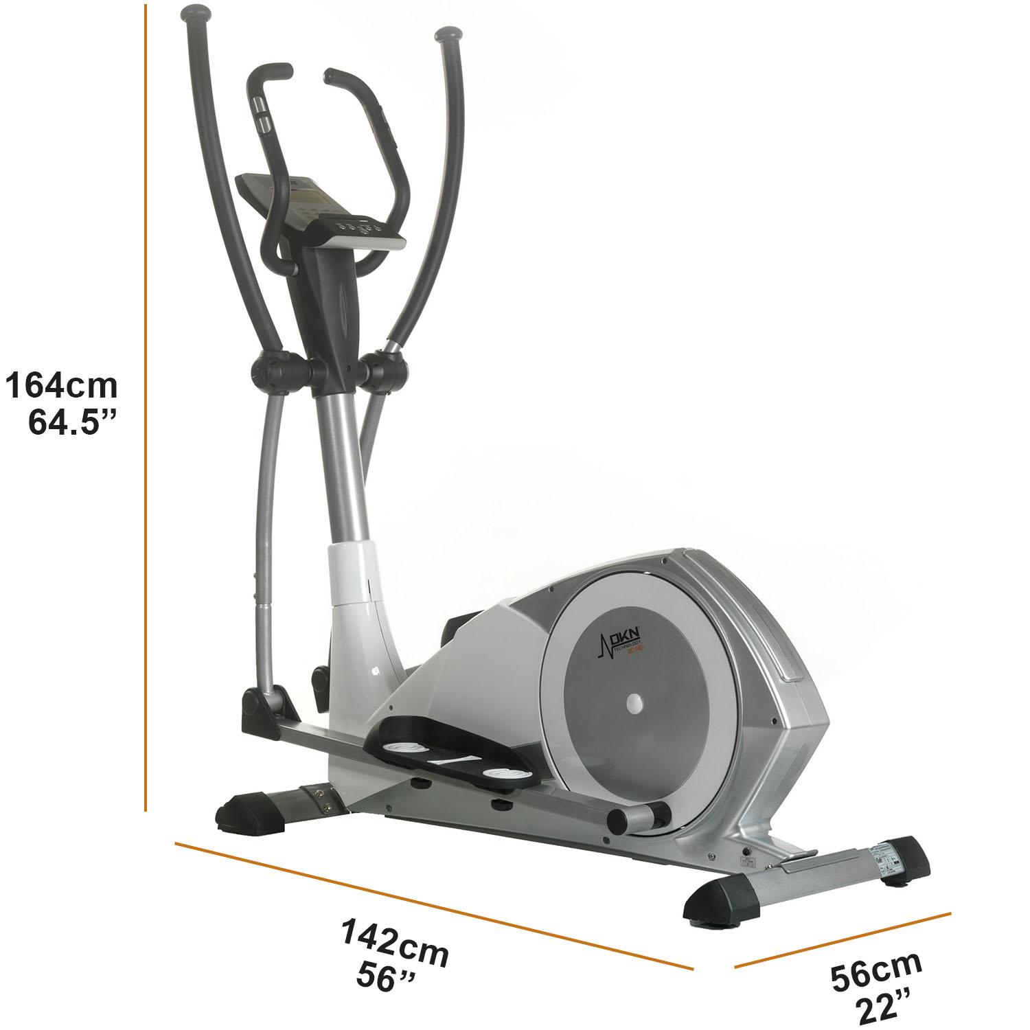 DKN XC140i Elliptical Cross Trainer Grey Amazon.co.uk Sports & Outdoors