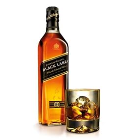 Johnnie Walker Black Label Blended Scotch Whisky, 70cl