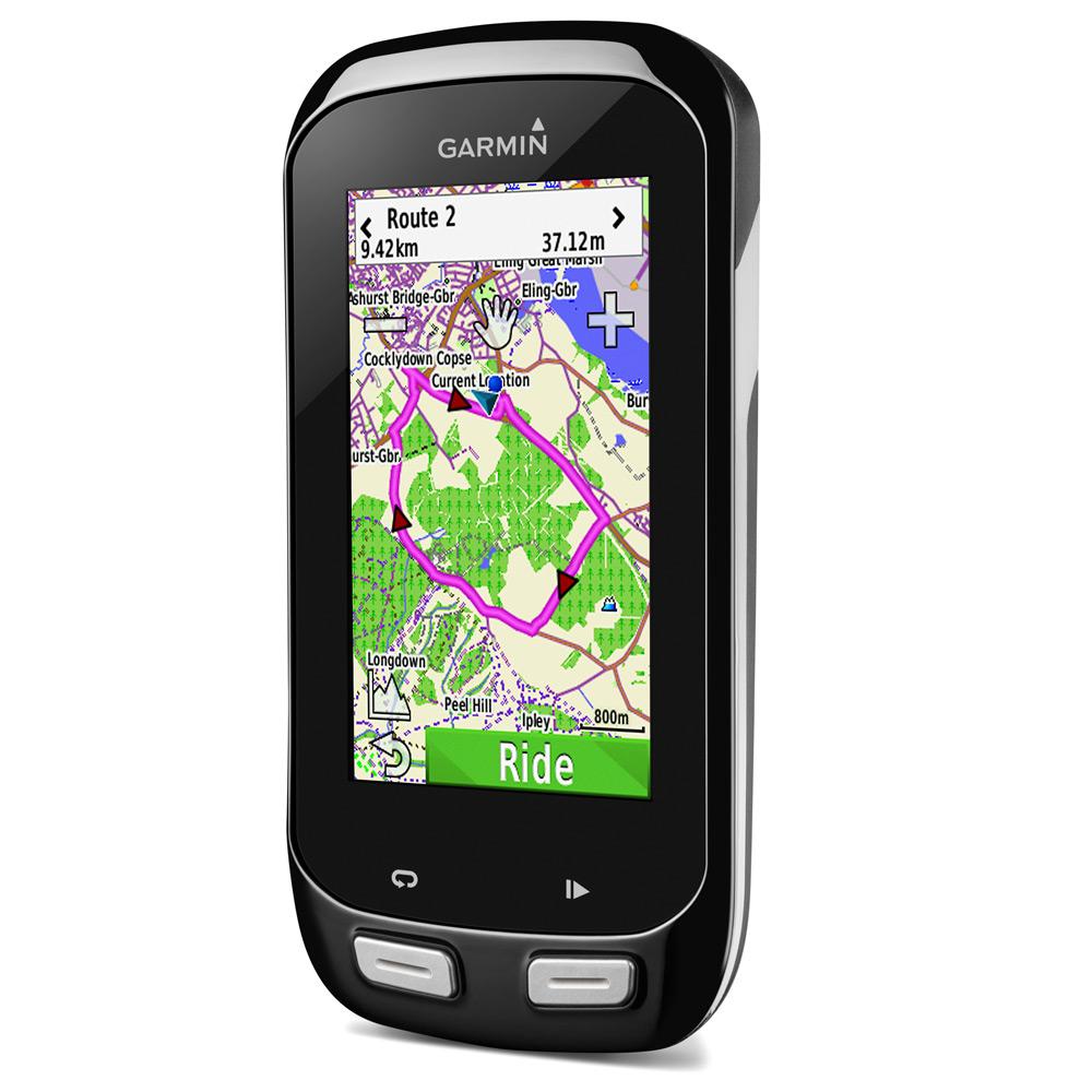 Garmin Edge 1000 Touchscreen GPS Bike Computer with Premium Heart Rate