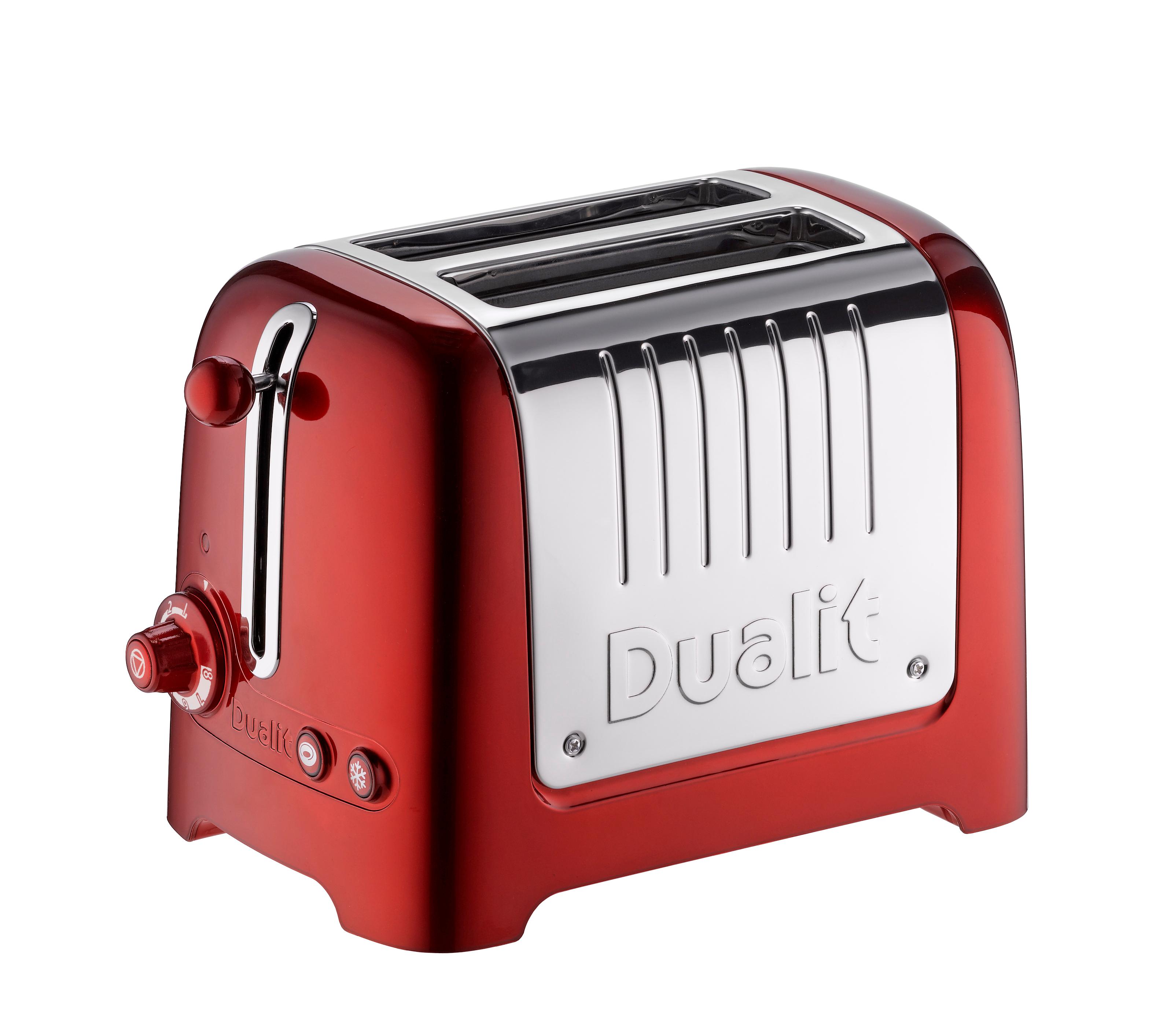 Dualit 26281 2Slot Lite Toaster, 1.1 kW Metallic Red Amazon.co.uk